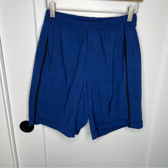 Lululemon Pace Breaker 9” Lined Cobalt Blue Athletic Shorts Size Small - Picture 1 of 6